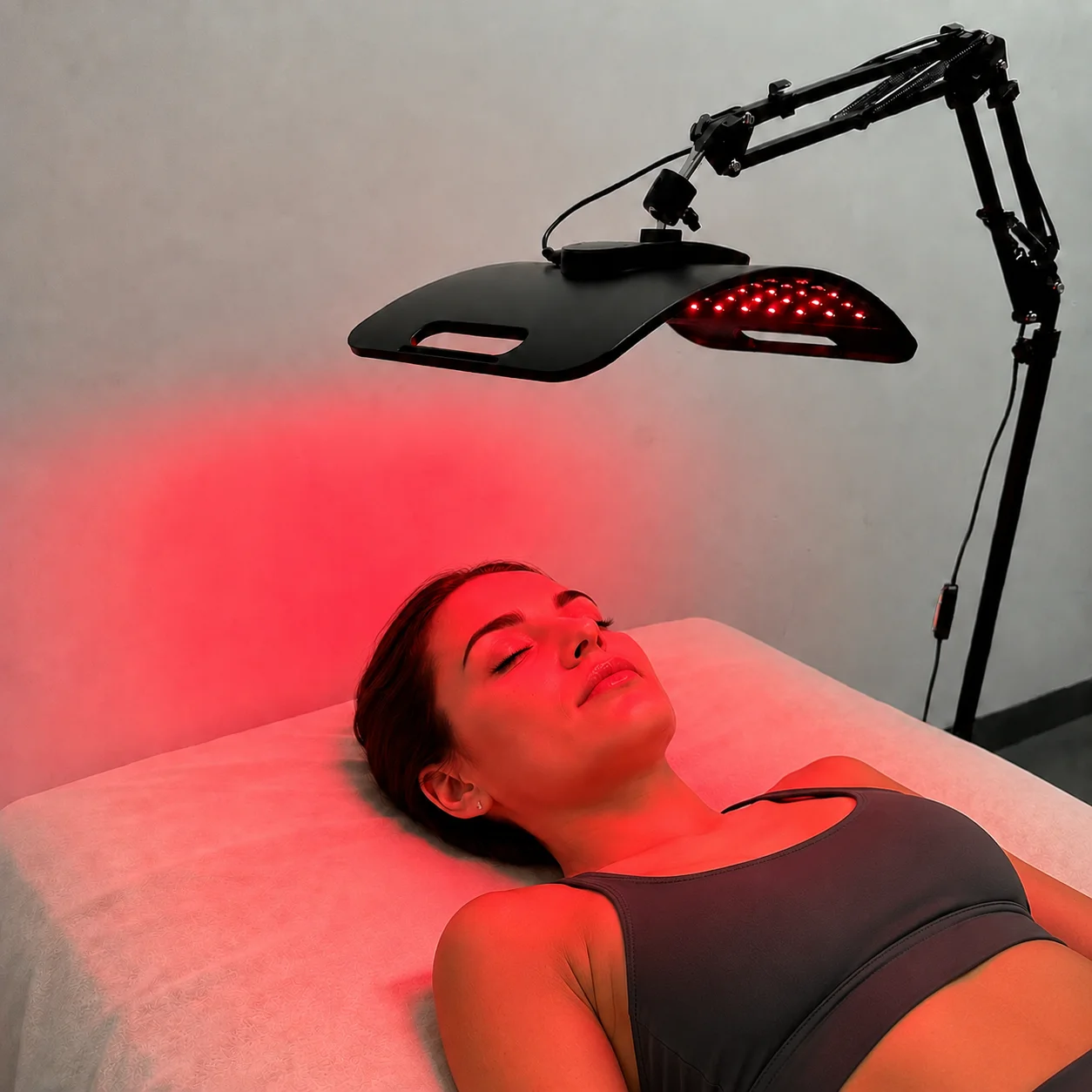 Red Light Lamp For Face and Body with Timer - Image 1