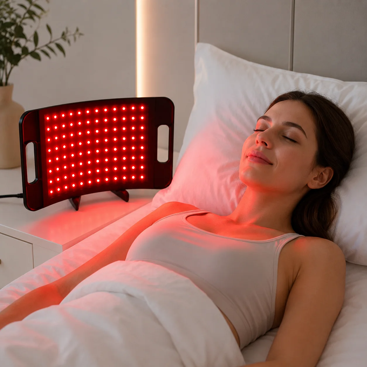 Red Light Lamp For Face and Body with Timer - Image 5