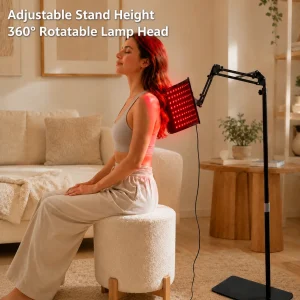 Red Light Lamp For Face and Body with Timer - Thumbnail Image 3