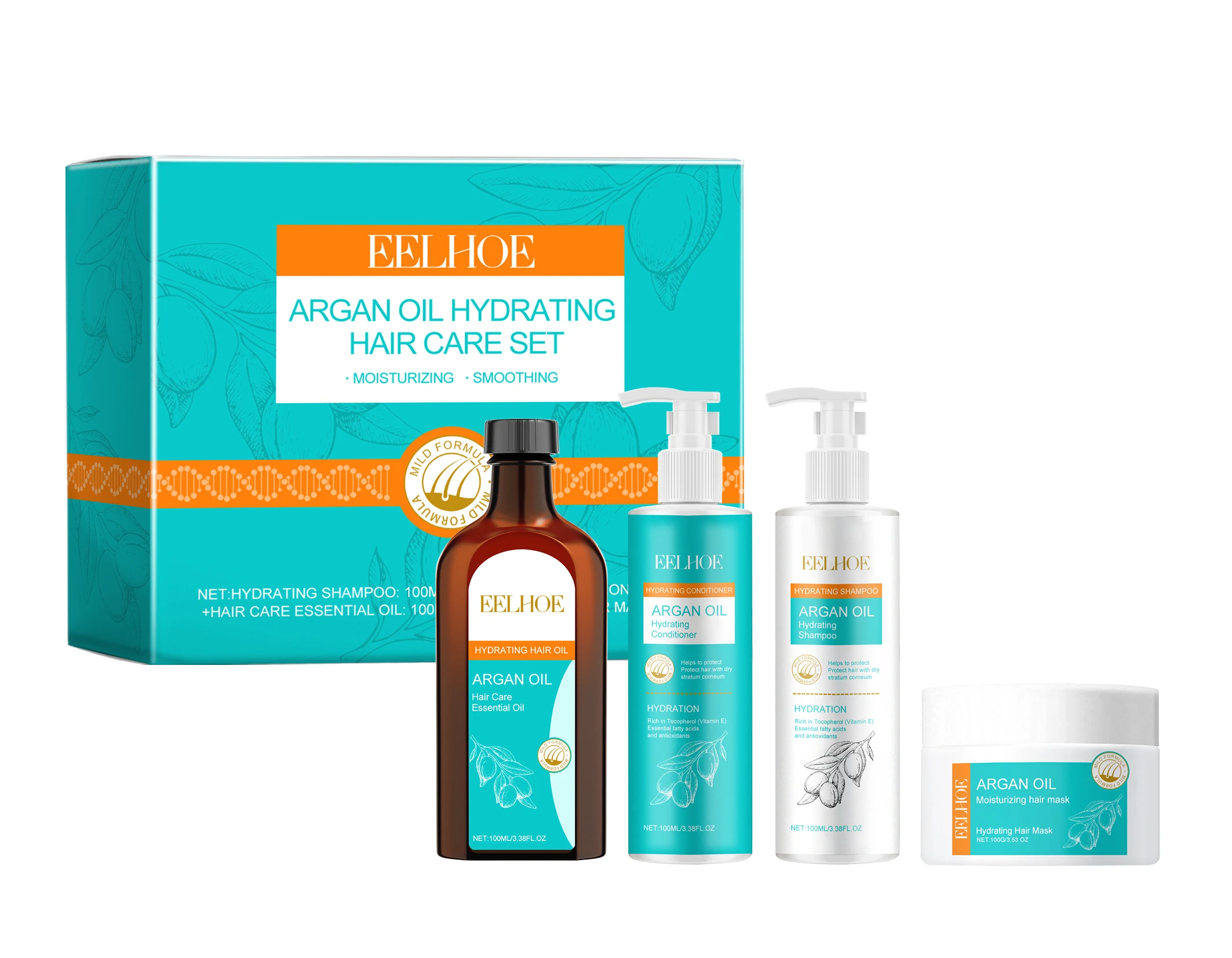 Moroccan Argan Oil Hair Care Set - Image 10
