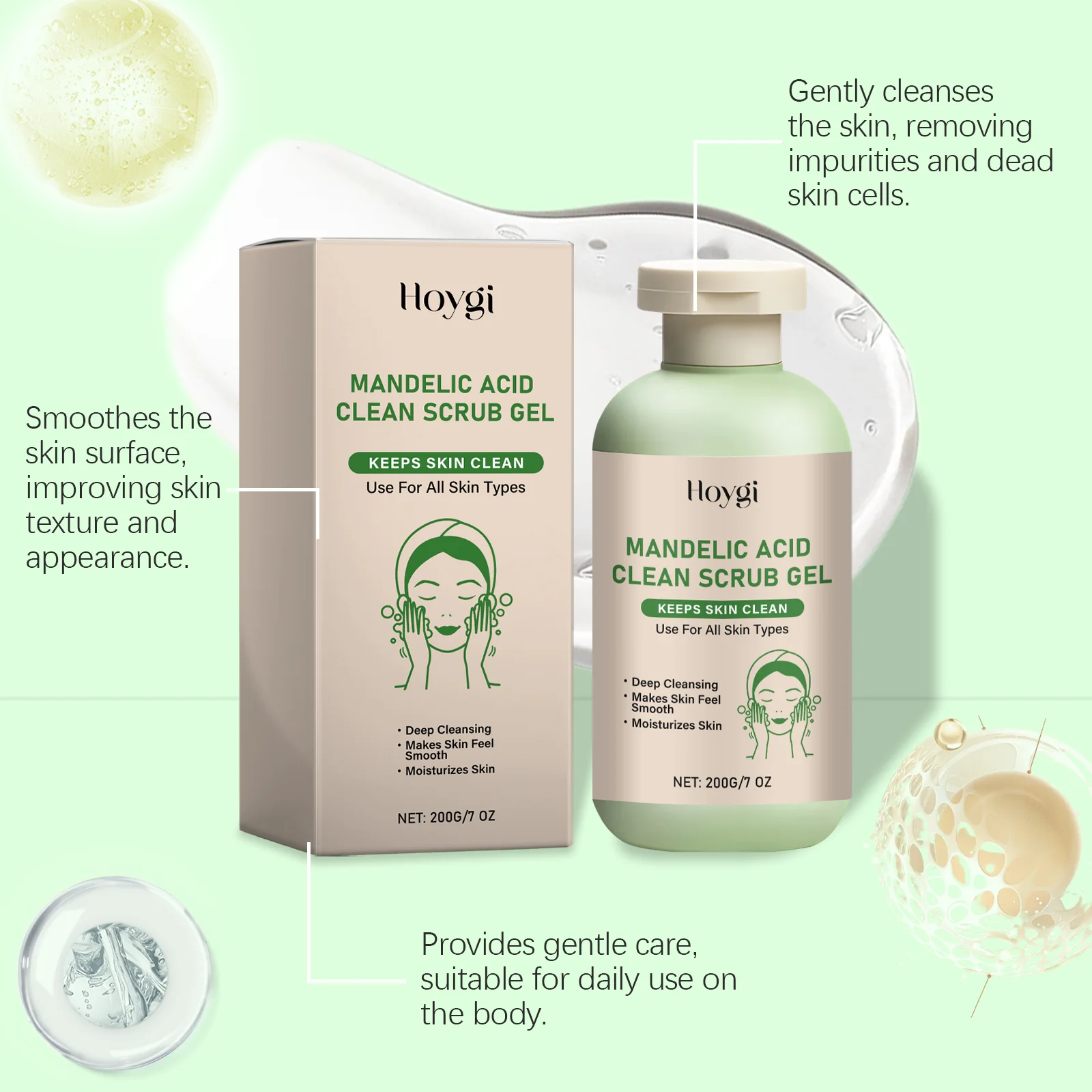 Mandelic Acid Body Exfoliating Gel - Image 3