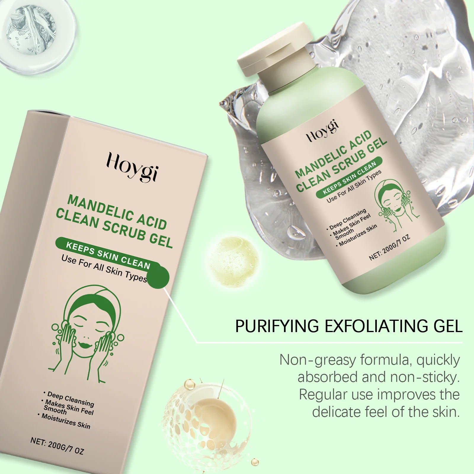 Mandelic Acid Body Exfoliating Gel - Image 4
