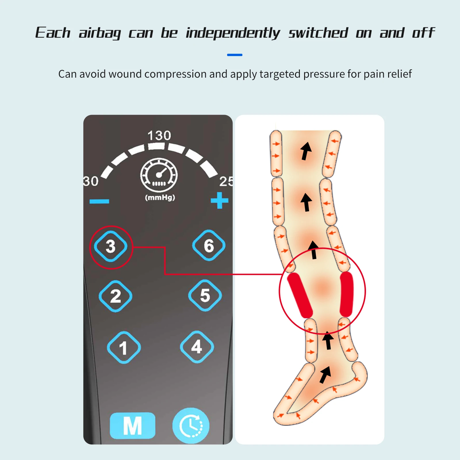 JILI Air Compression Foot  Massager - Image 8