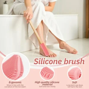 Toe Gap and Body Brush and Scrub Set - Thumbnail Image 4