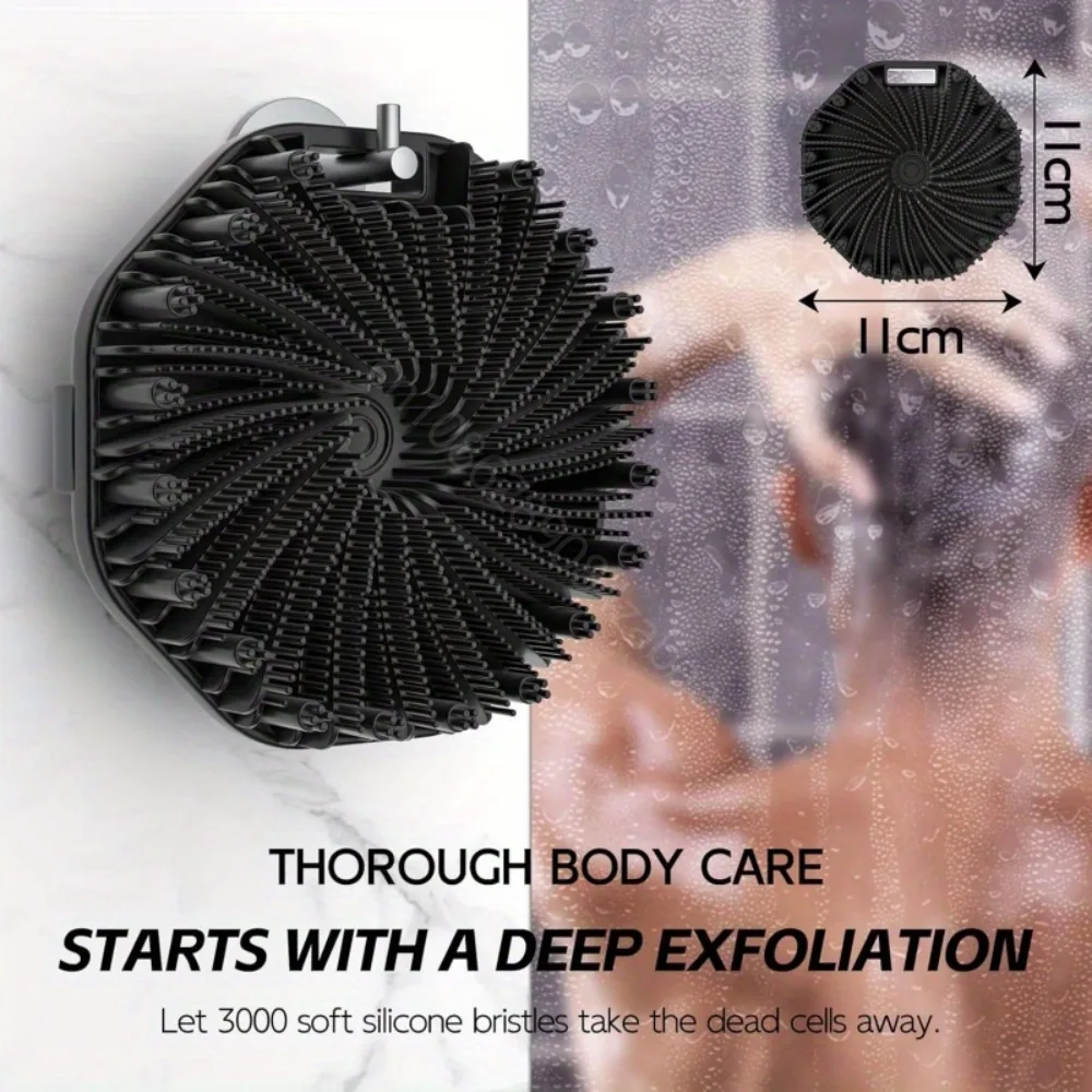 Bath Soft Silicone Back Brush - Image 2