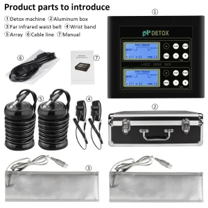 Salon Detox Spa Device Dual Ionic Foot Bath - Thumbnail Image 5