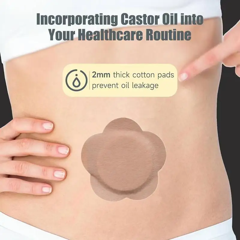 50pcs/Set Replacement Disposable Castor Oil Pack - Image 4