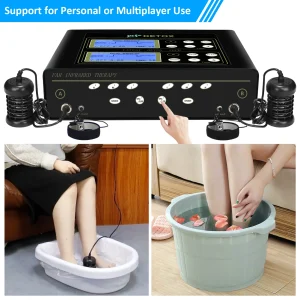 Salon Detox Spa Device Dual Ionic Foot Bath - Thumbnail Image 7