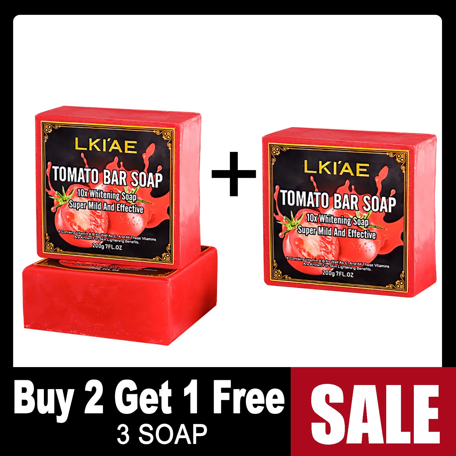AILKE Natural Tomato Soap Bar - Image 8