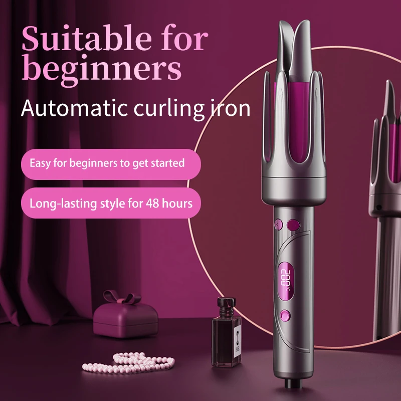 32mm Automatic Rotating Curling Iron - Image 6