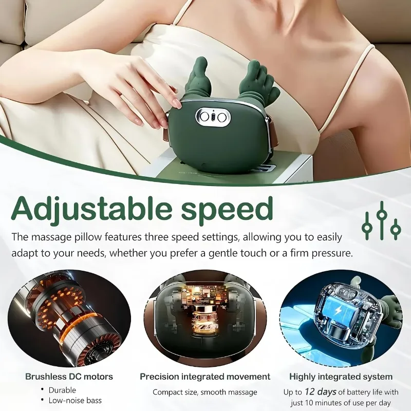 Neck Shoulder Shiatsu Massager - Image 7