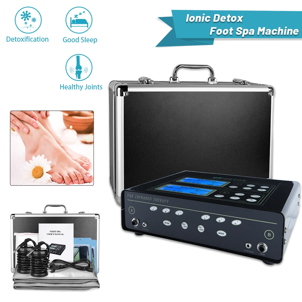 Salon Detox Spa Device Dual Ionic Foot Bath - Image 4