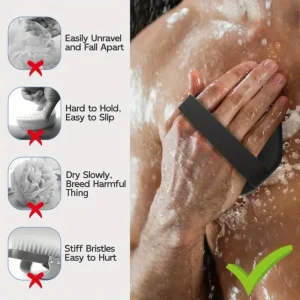 Bath Soft Silicone Back Brush - Thumbnail Image 4