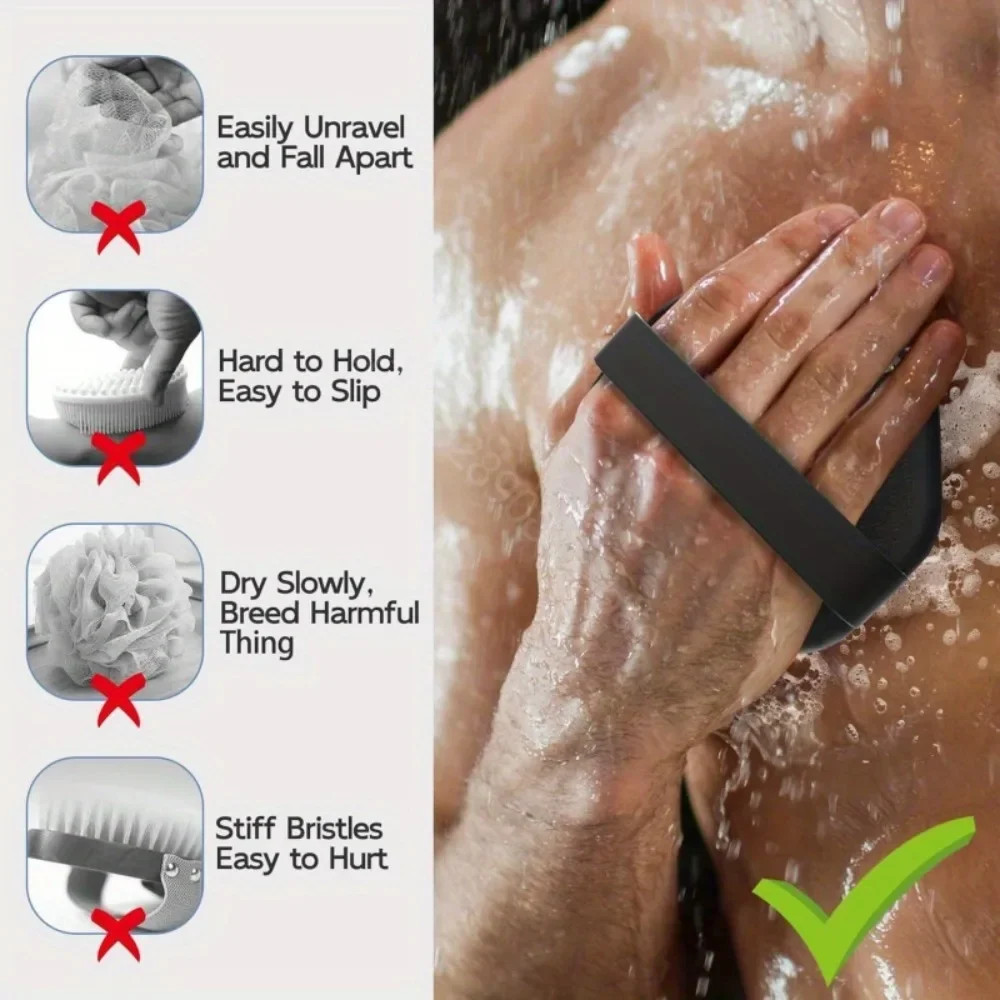 Bath Soft Silicone Back Brush - Image 4