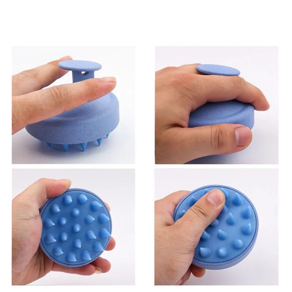 Silicone Bristles Scalp Massager Brush - Image 4