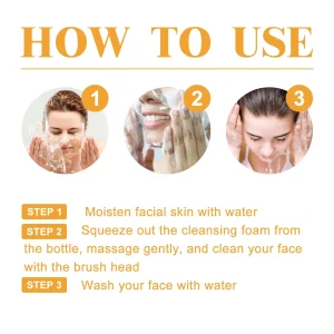 Turmeric Face Wash with Kojic Acid - Thumbnail Image 4
