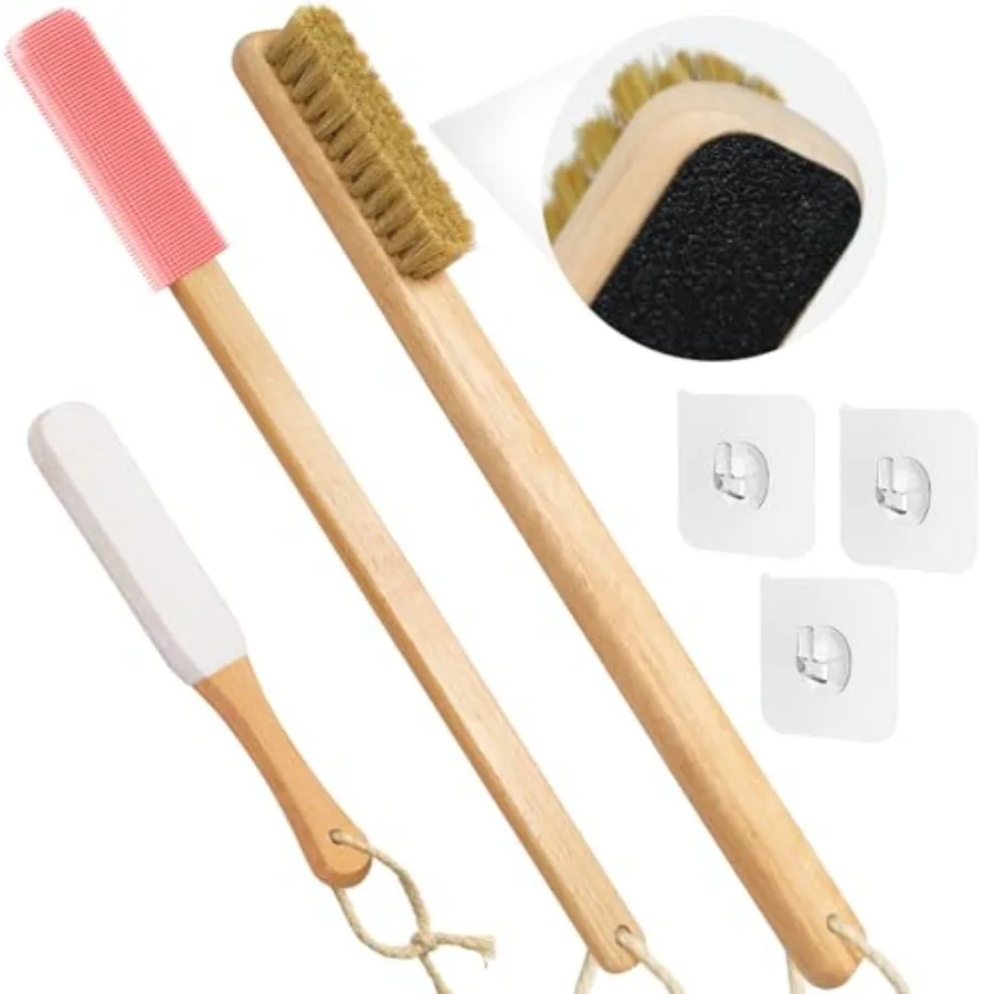 Toe Gap and Body Brush and Scrub Set - Image 1