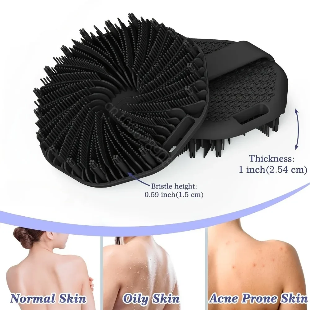 Bath Soft Silicone Back Brush - Image 3