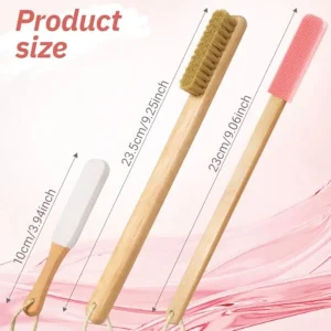 Toe Gap and Body Brush and Scrub Set - Thumbnail Image 2