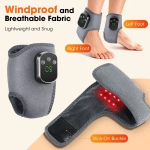 Red Light Cordless Heated Ankle Massager - Thumbnail Image 7