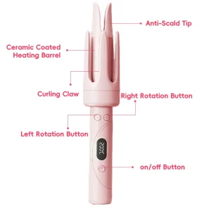 32mm Automatic Rotating Curling Iron - Thumbnail Image 11