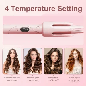 32mm Automatic Rotating Curling Iron - Thumbnail Image 4