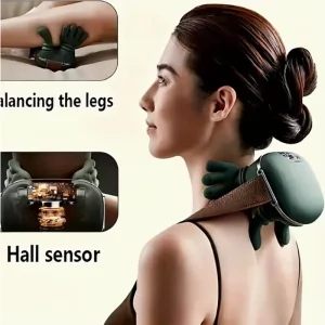 Wireless Bionic Heated Electric Neck and Shoulder Massager - Thumbnail Image 6
