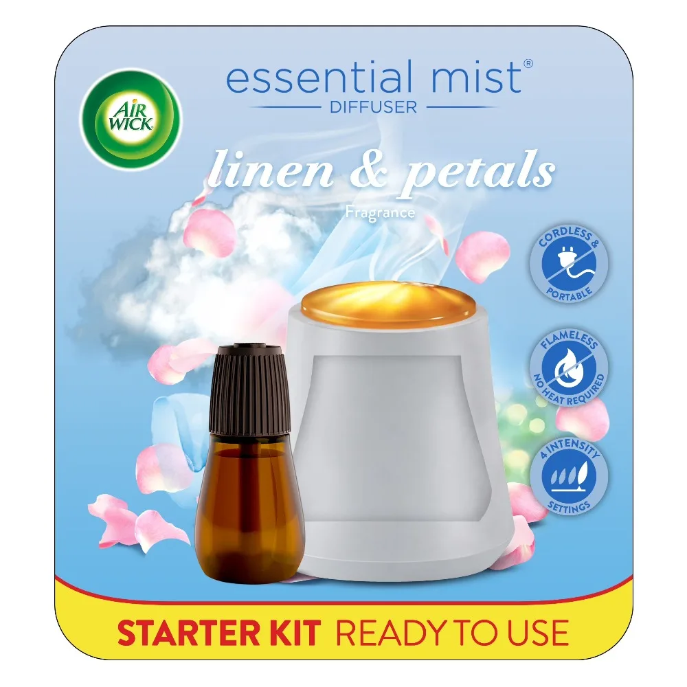 Essential Mist Aroma Oil Diffuser Starter Kit - Image 1