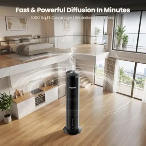 Waterless Essential Oil Diffuser for up to 1000 Sq Ft - Thumbnail Image 2