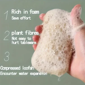 Natural Loofah Exfoliating Sponges - Thumbnail Image 7